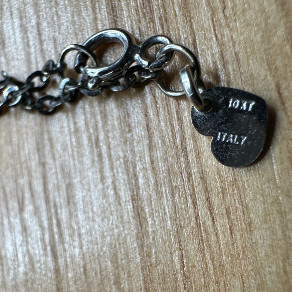 Black and white Diamond pendant - Picture 4 of 11